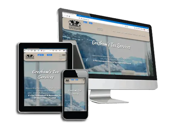 Professional services website example by ProStar Websites